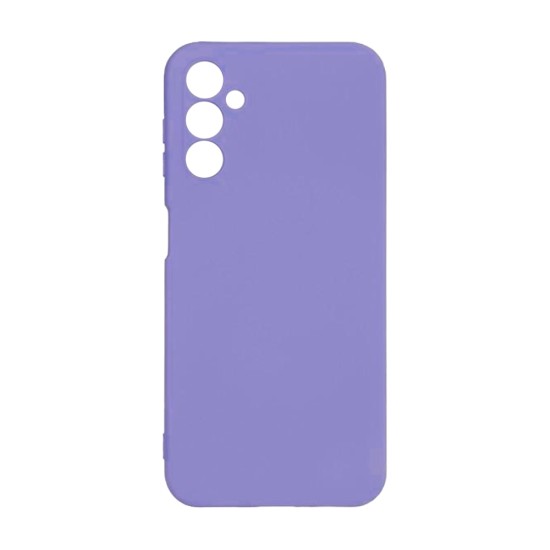 Silicone Case with Camera Shield for Samsung Galaxy A15 4g Purple